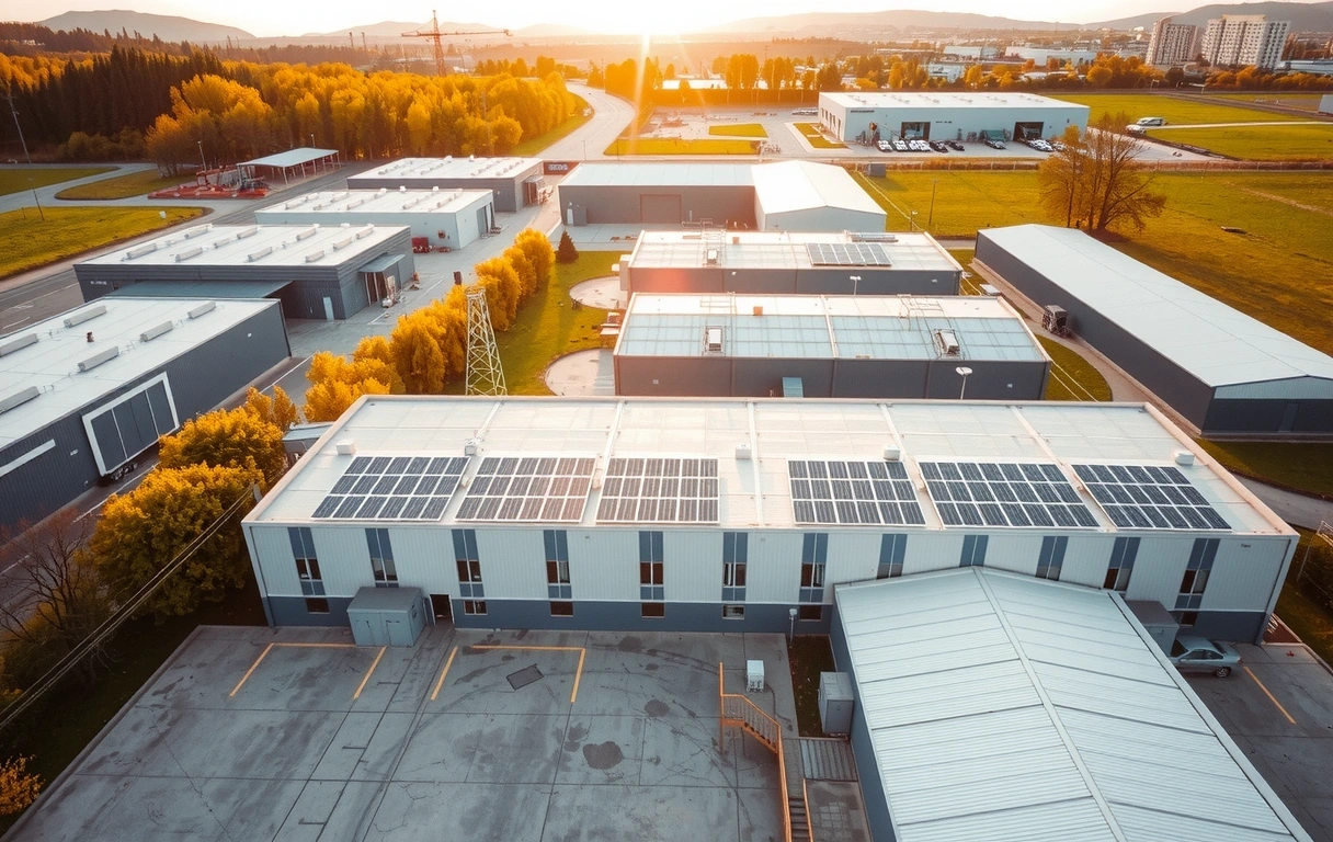 Industrial facility research site